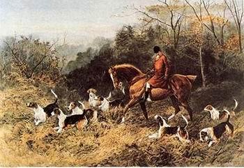unknow artist Classical hunting fox, Equestrian and Beautiful Horses, 102. oil painting image